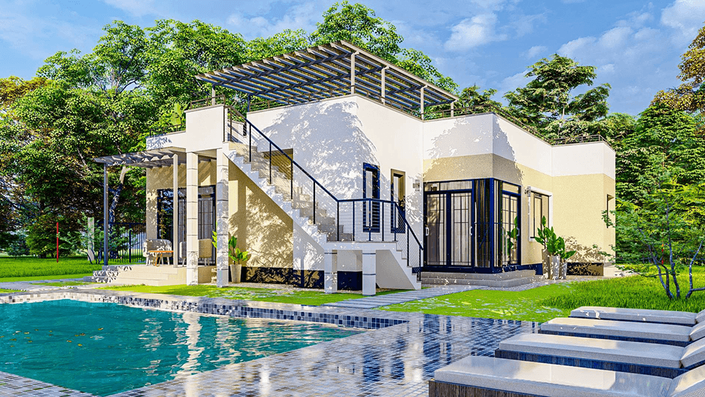 Modern 3-Bedroom Flatroof Bungalow image 4